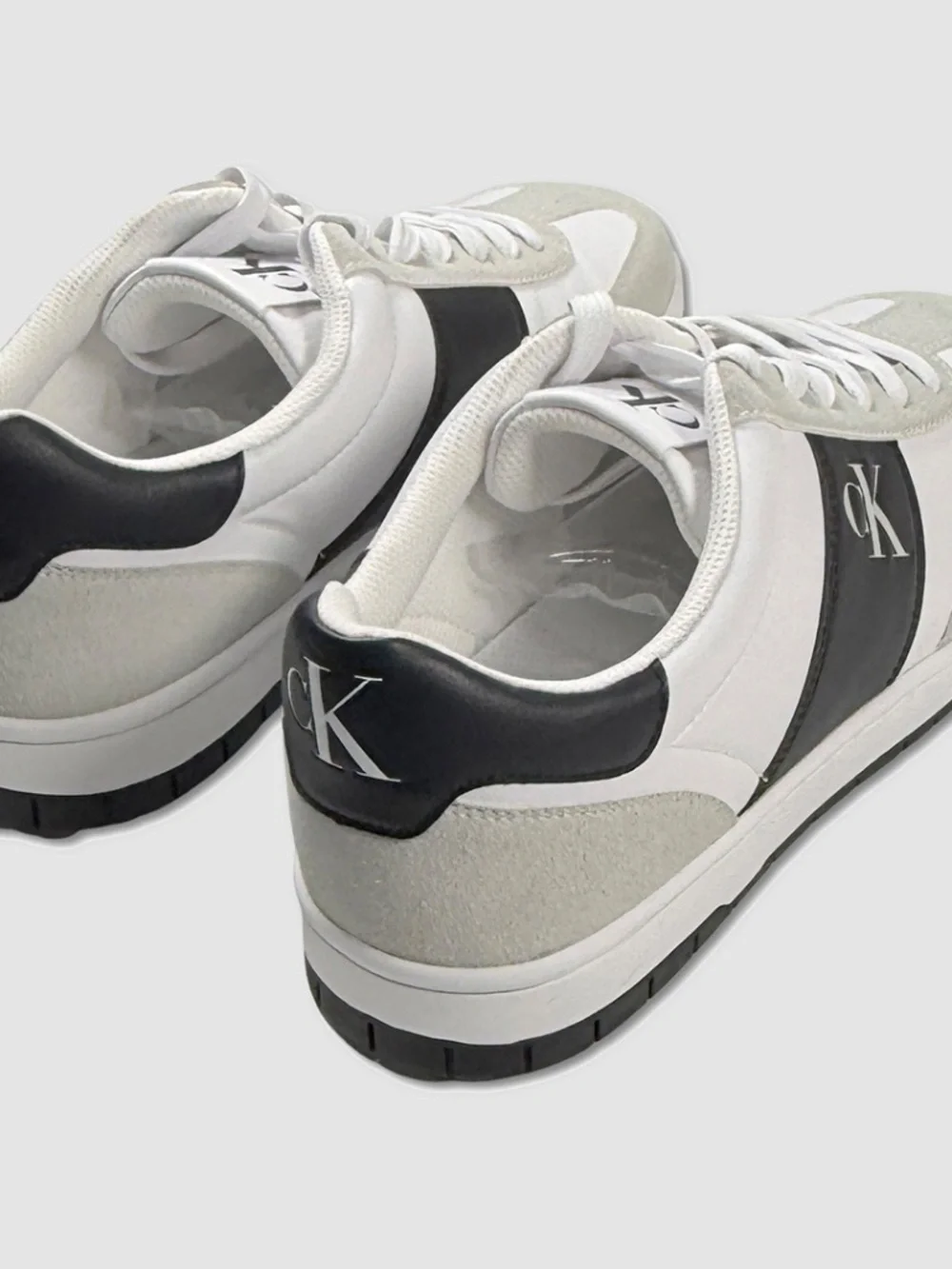 Calvin Klein Denley Shoes / Sneakers - New Mens 10.5 White / Black - #49803-CL2